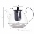 กาน้ำชาแก้ว Borosilicate ทำอาหารคุณภาพสูงทำด้วยมือ